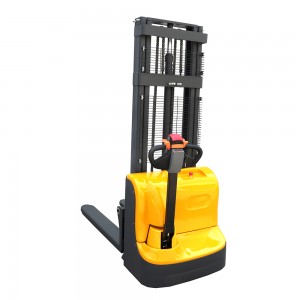 Competitive Price for China Three Ways Rotating Vna Forklift Trucks Lifting Electric Battery Stacker Special Design for Very Narrow Aisle Warehouse with 1ton and 1.5ton Load Capacity