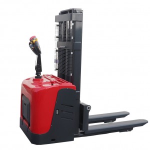 Factory Promotional China Zowell 1.5 Ton Full AC Electric Standing on Reach Truck High Mast Reach Forklift CE Approved for Confined Space 2636mm Aisle Width Easy Maintenance