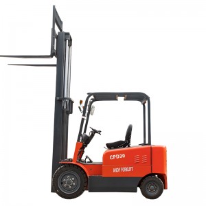 China OEM Extended Reach Forklift Factory Quotes –  3.0ton four wheel sit down type electric forklift  – Andy