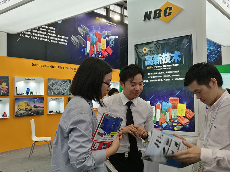 NBC shows on the Munich Electronica China 2018 Fair