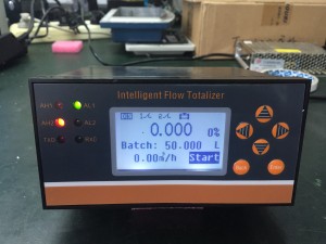 Universal intelligent control meter batcher flow toltalizer