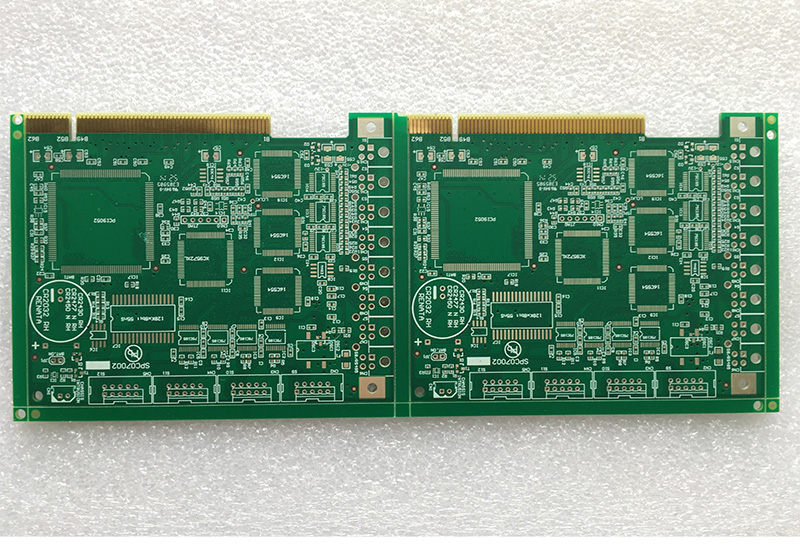 4 layer pcb with gold finger in digital audio system