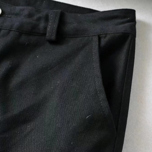 Women Boyish Pockets Solid Color Cargo Jogger Techwear Pants