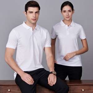 Wholesale China Longline Raincoat Manufacturers Suppliers - Bulk supply huge stocks cost effective cotton polyester quick drying white custom embroidered logo t shirt men polo shirtMen’s T-S...