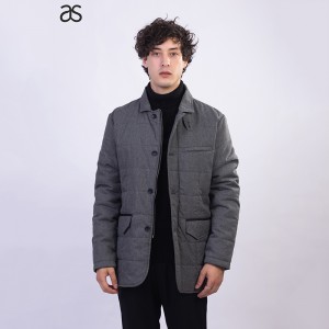 Well-designed black jacket for Chinese men