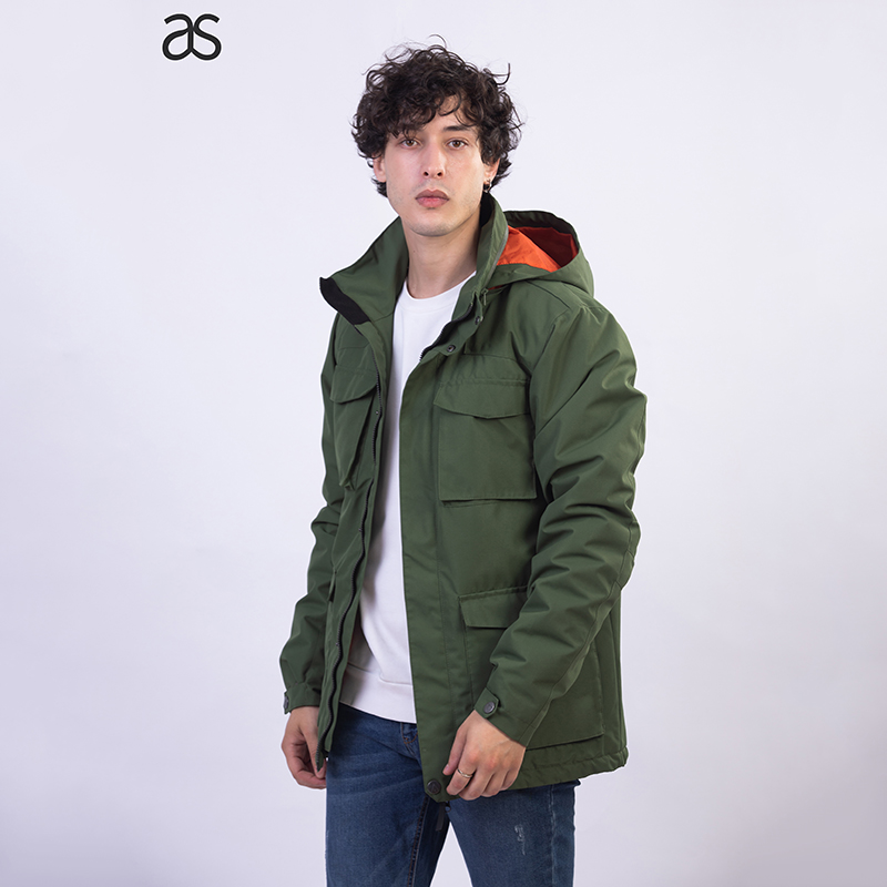 Mens-Winter-Coat-Cotton-padded-Hooded-casual-Jacket-outwear-1