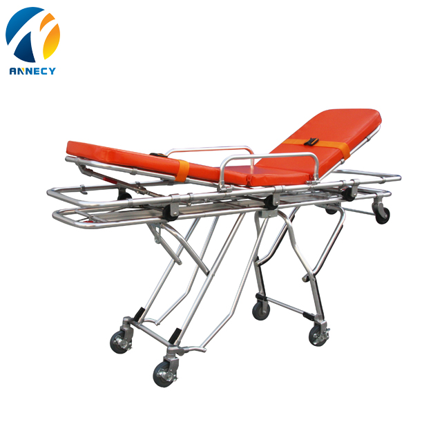 Hot New Products Wheelchair Ambulance Stretcher - Ems Ambulance Emergency Gurney Cot Stretcher Trolley AS005 – Annecy