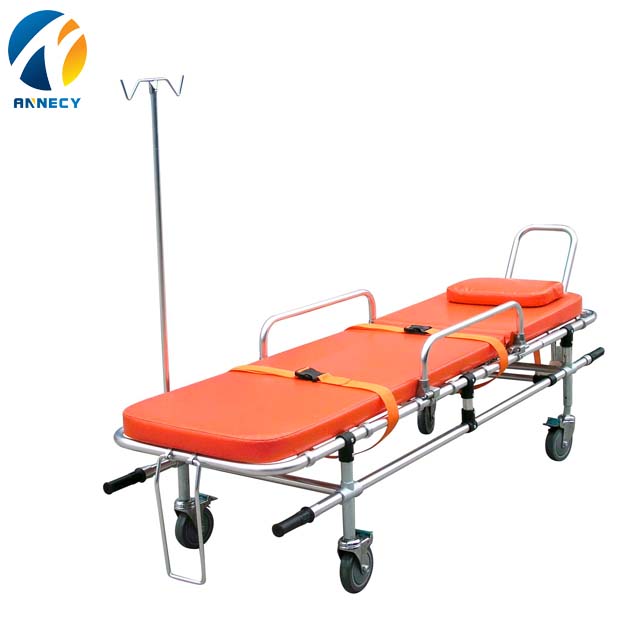 Hot New Products Wheelchair Ambulance Stretcher - Ems Ambulance Emergency Gurney Cot Stretcher Trolley AS012 – Annecy
