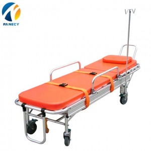 Ems Ambulance Emergency Gurney Cot Stretcher Trolley AS013