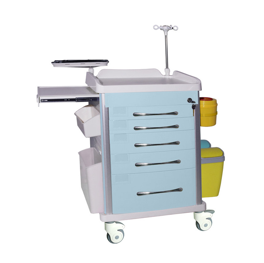 Hot Selling for Stainless Steel Medical Trolley - AC-ET007 Emergency Trolley – Annecy