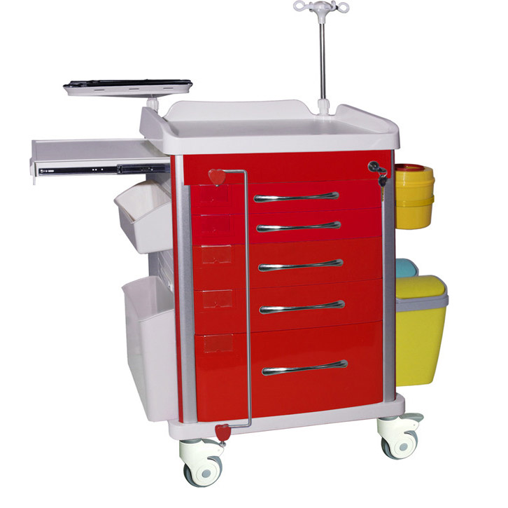 Factory Cheap Hot Nursing Cart - AC-ET009 Emergency Trolley – Annecy