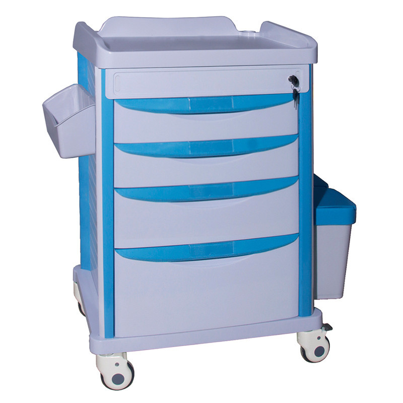 Manufacturing Companies for Hospital Cart - AC-MT012 Medicine Trolley – Annecy