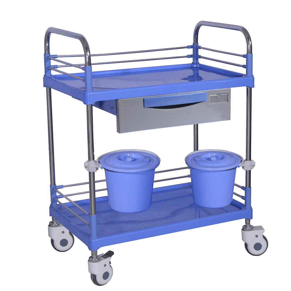 100% Original Clinic Trolley - AC-SPT004 Steel-Plastic trolley – Annecy