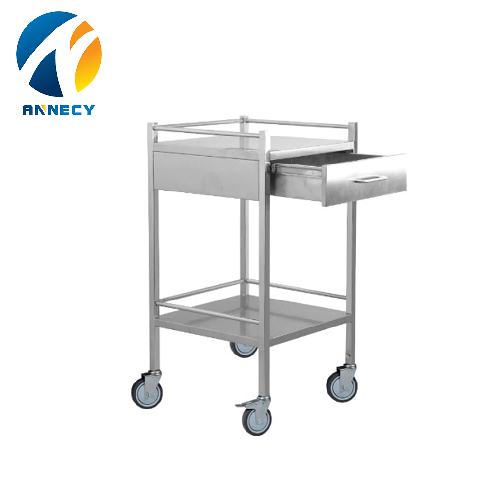 New Fashion Design for Crash Carts For Sale - AC-SST002 Stainless Steel Trolley – Annecy