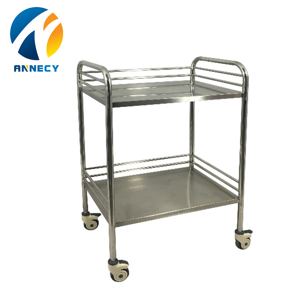Top Suppliers Abs Medical Treatment Cart - AC-SST003 Stainless Steel Trolley – Annecy