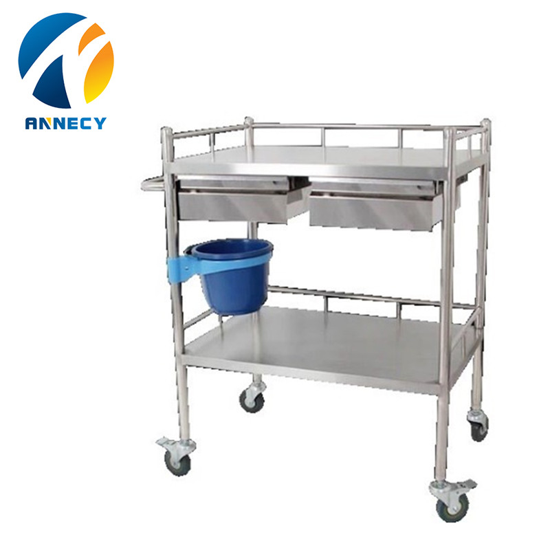 Factory Cheap Hot Nursing Cart - AC-SST010 Stainless Steel Trolley – Annecy