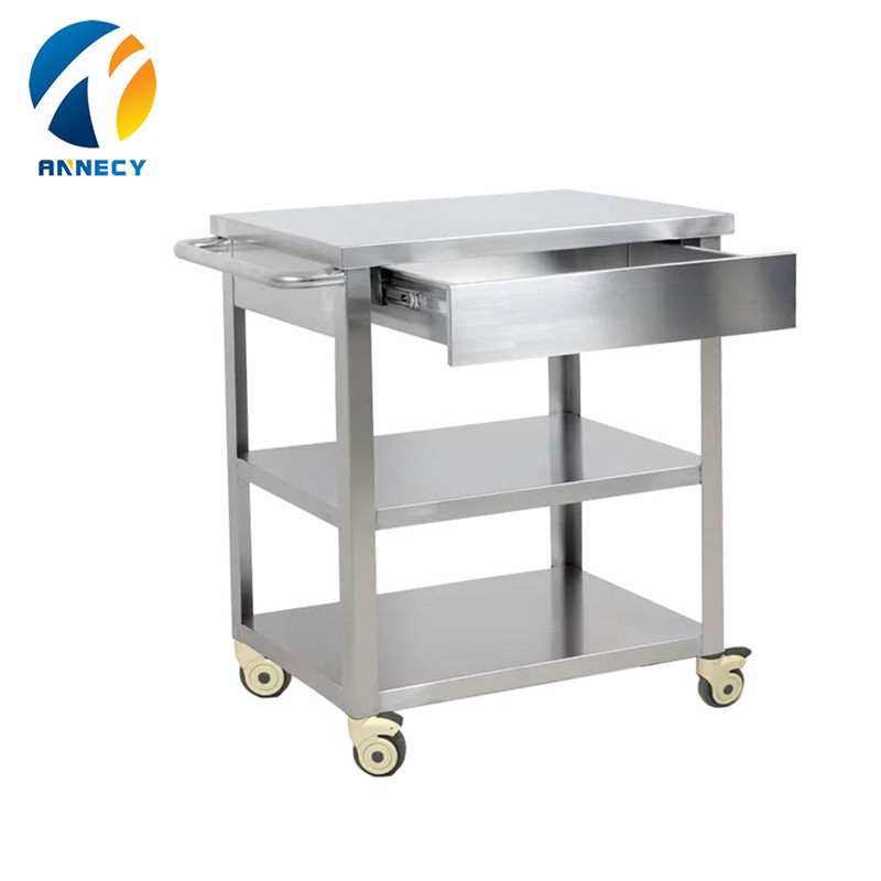 Cheap PriceList for Colorful Medical Trolley - AC-SST012 Stainless Steel Trolley – Annecy