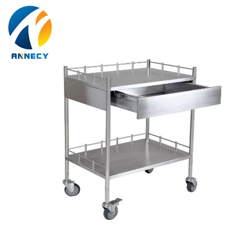 2021 High quality Med Carts - AC-SST015 Stainless Steel Trolley – Annecy