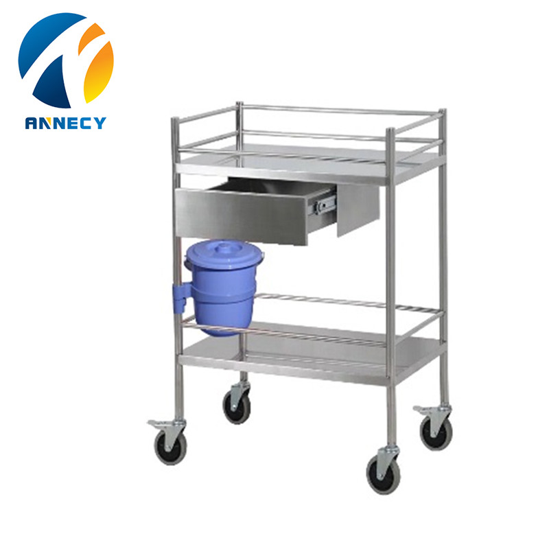 Manufacturer for Hospital Trolleys - AC-SST016 Stainless Steel Trolley – Annecy