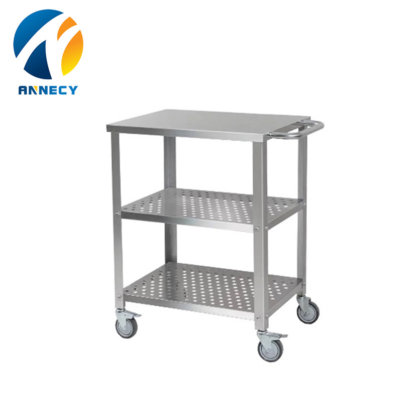 Free sample for Medical Trolley With Drawers - AC-SST027 Stainless Steel Trolley – Annecy
