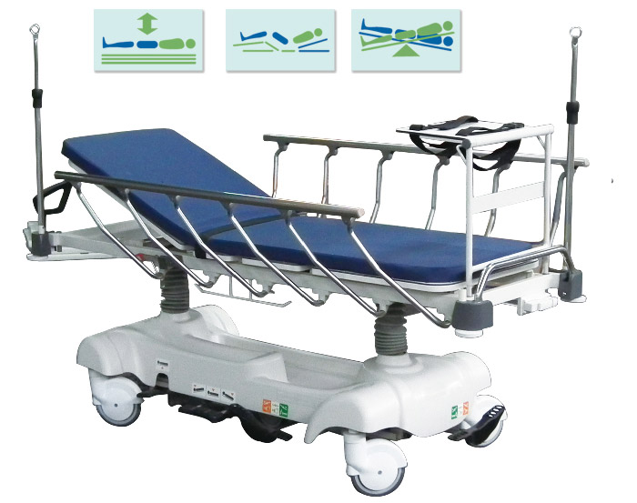 2021 wholesale price Hospital Stretcher Trolley - AC-ST005 Patient Stretcher Trolley Cart – Annecy