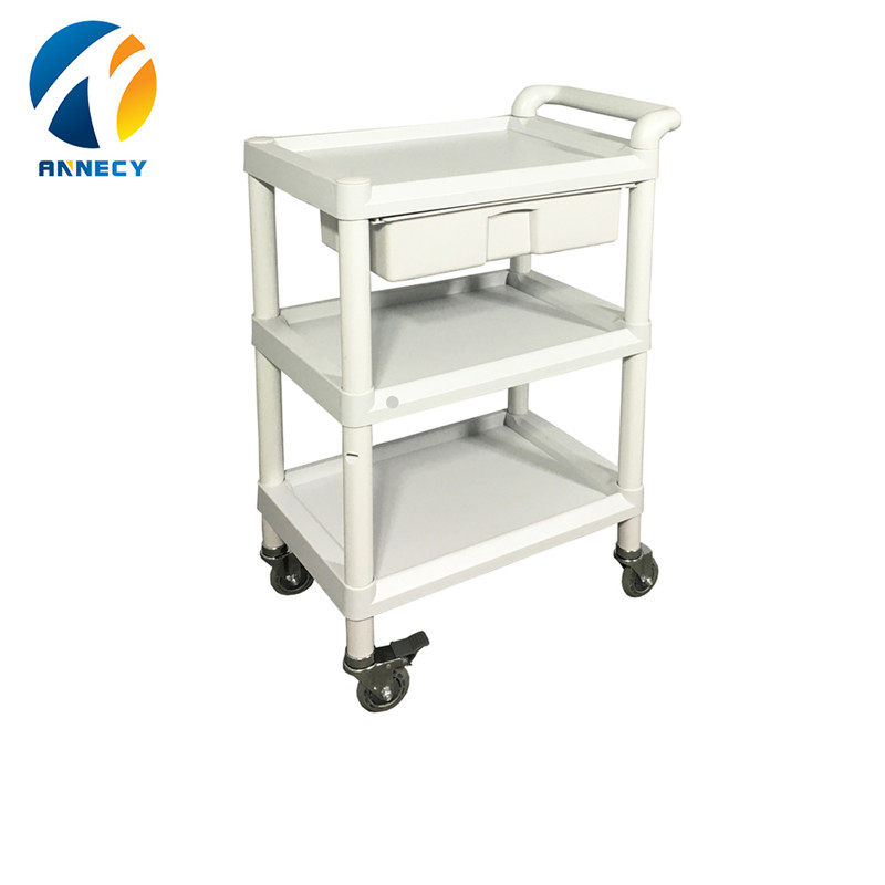 Factory Price For Medicine Cart - AC-UT004 ABS utility trolley – Annecy