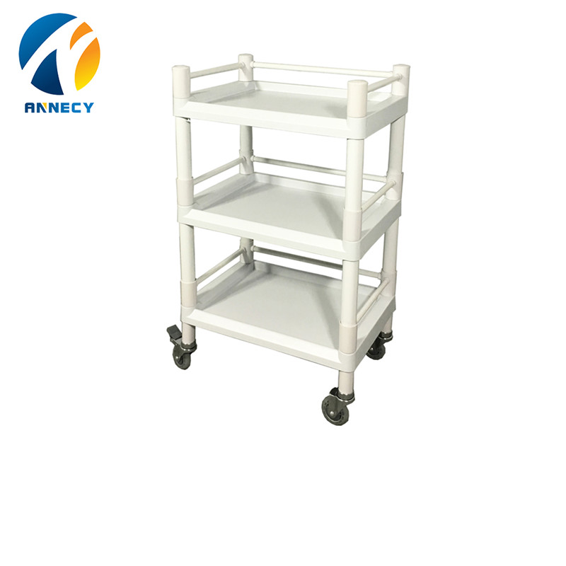 China Cheap price Hospital Manual Trolley - AC-UT007 ABS utility trolley – Annecy