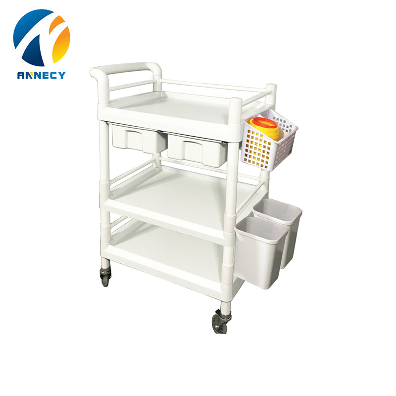 Chinese Professional Hospital Carts - AC-UT023 ABS utility trolley – Annecy