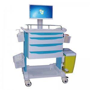 Chinese Professional Hospital Carts - WNT023 Medical workstation trolley – Annecy
