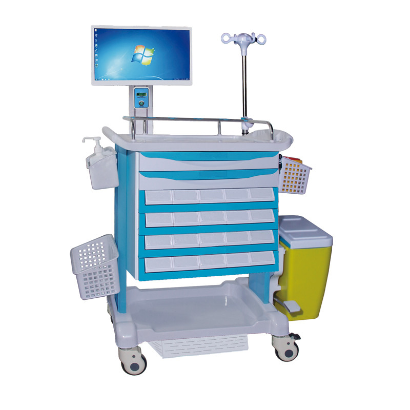 Hot Selling for Stainless Steel Medical Trolley - AC-WNT024 Medical workstation trolley – Annecy