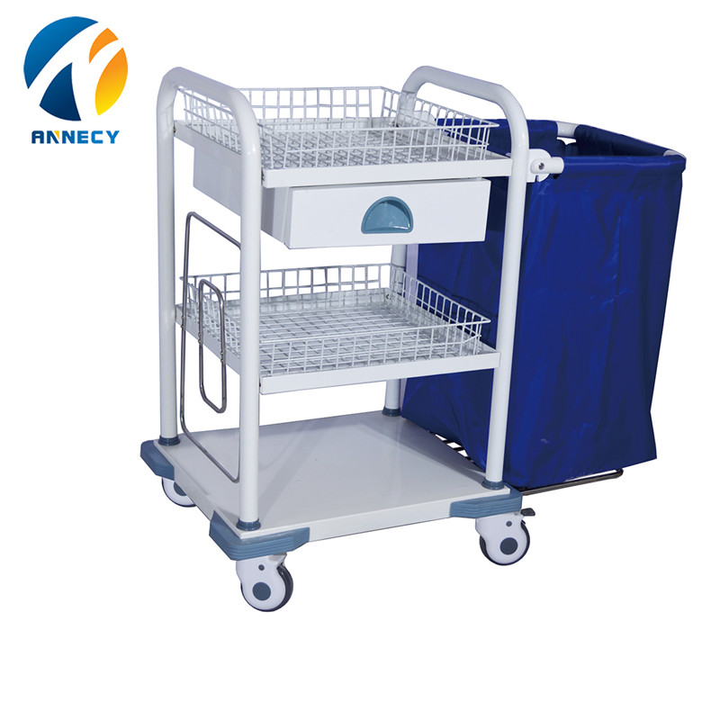 2021 Good Quality Medication Carts - AC-WT005 Waste Trolley – Annecy