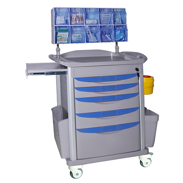 Professional Design Medical Dossier Cart - AT002 Anesthesia Trolley – Annecy