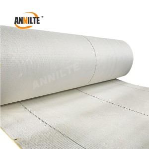 Corrugated Cardboard စက်များအတွက် Annilte Heat Resistant Edge Protection Double Facer Conveyor Belt