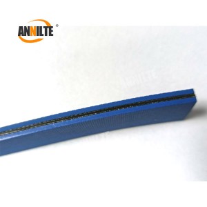 High speed ring rubber high strength textile machinery nylon sheet base belt