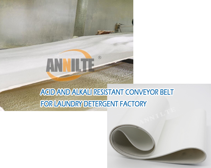 Anai company successfully developed temperature and acid and alkali resistant conveyor belt