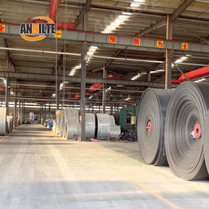 Annilte Special 16mm thick rubber conveyor belt for coal washing plant.