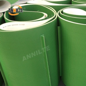 Annilte PVC pattern conveyor belt Wear-Resistant Rough Top conveyor belting manufactory