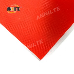 ПВХ конвеєрна стрічка з гумовим покриттям Annilte Red для шліфувальної машини