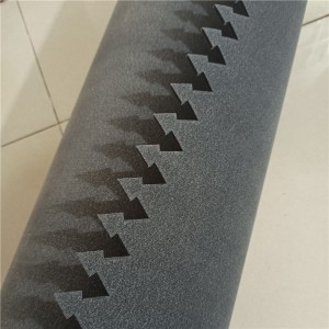 Annilte Schnittfestes graues doppelseitiges Novo-Filzförderband aus Wolle für CNC-Schneidemaschine