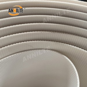 Annilte PU Diamond Pattern Industrial Conveyer Belt para sa wet wipe machine