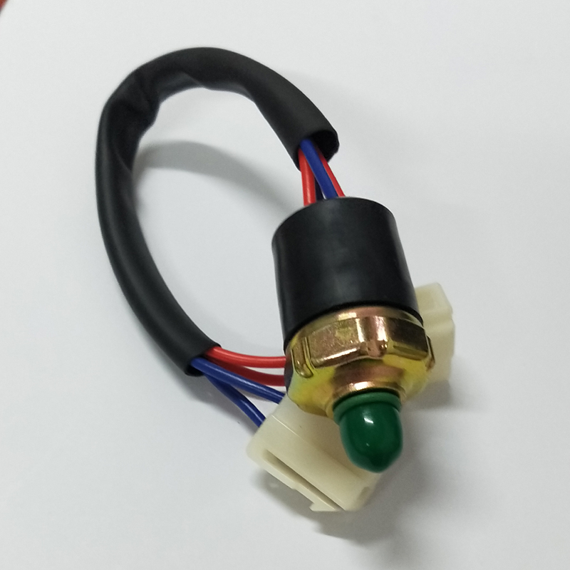 AC compressor trinary low high pressure switch with wire