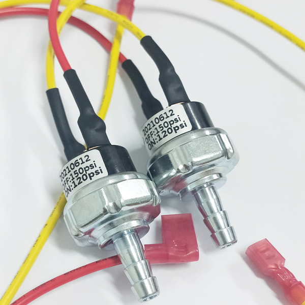 12v /24v Barb Fitting normally open or normally closed pressure switch