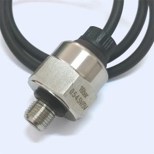 Small Compact Industrial Gas And Oil Pressure Transmitter Sensor