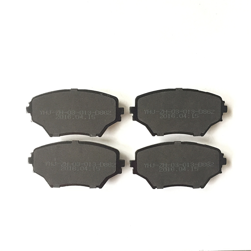 China Wholesale Suzuki Brake Linings Manufacturers –  D862 SEMI-METAL Formula Brake Pads Auto Parts for TOYOTA Car Spare Parts (04465-42070) – Yihaojia