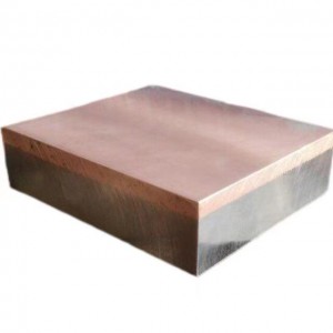 Copper aluminum clad sheet