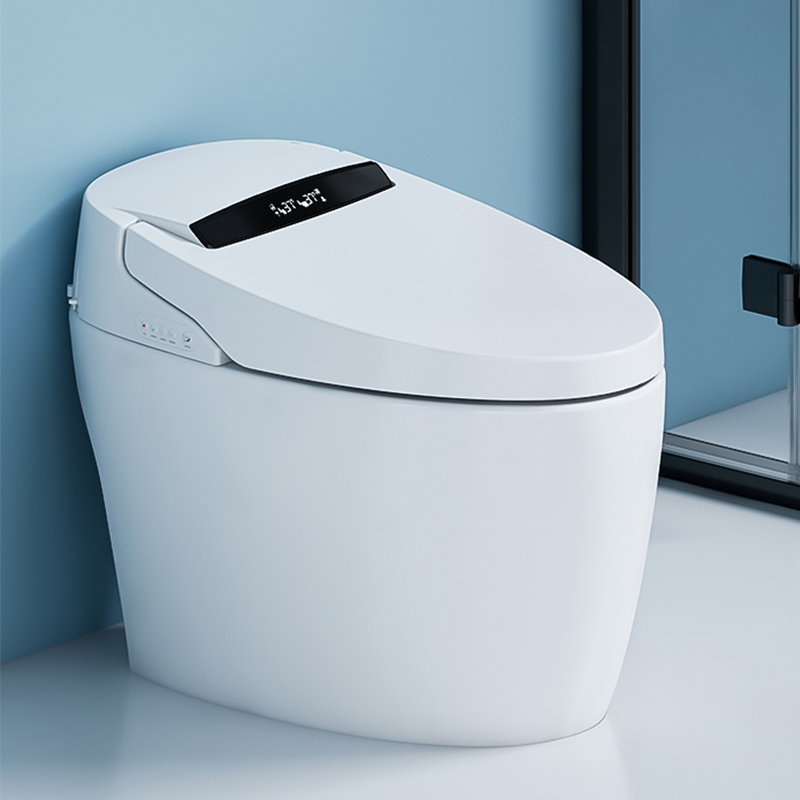 Modern bathroom automatic heated wc smart sensor toilet