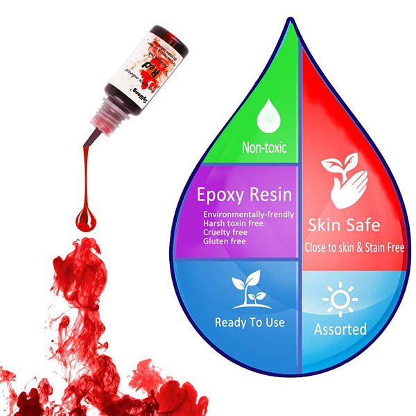 Alcohol Ink for Epoxy Resin - 24 Bottles Alcohol-Based Ink Vibrant