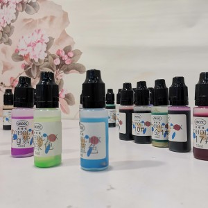 24 palack Élénk színű alkohol alapú tinta alkoholos festék pigment gyanta tinta gyanta kézművességhez poharakhoz Akril folyékony művészeti festészet