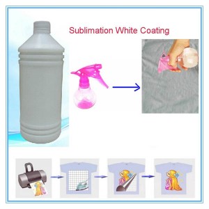 Pretreatment Liquid Sublimation Heat Transfer Coating with Sublimation Ink for T-shirt Cotton Fabric Mugs Glass Ceramic Metal Wood Printing