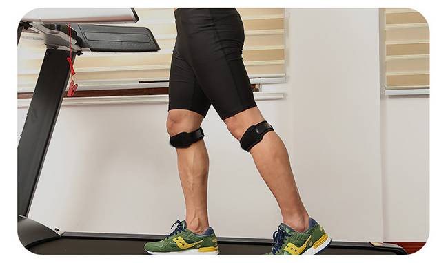 Antiskid kneecap suitable for professional athletes